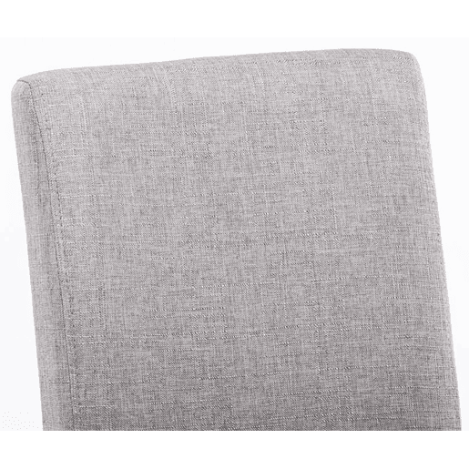 Silla de Comedor Ina en Tela Gris claro 47X41X91 cm