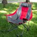 Aktive Silla mecedora plegable camping c/cojín y bolsillos Aktive Silla mecedora plegable camping c/cojín y bolsillos Gris