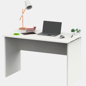 Briebe Zenith Mesa de Escritório, Escrivaninha Computador, Secretária Estudo 76x120x68cm, Quarto, , Branco