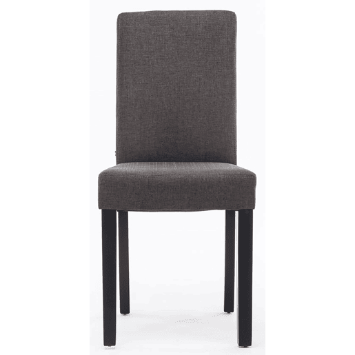 Silla de Comedor Ina en Tela Gris oscuro 47X41X91 cm
