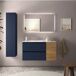 Mueble Baño BEQUIA PLUS 2caj. 1 puerta Lavabo 1 poza grifo izq. 100 Mueble Baño BEQUIA PLUS 2caj. 1 puerta Lavabo 1 poza grifo izq. 100 Azul