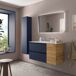 Mueble Baño BEQUIA PLUS 2caj. 1 puerta Lavabo 1 poza grifo izq. 100 Mueble Baño BEQUIA PLUS 2caj. 1 puerta Lavabo 1 poza grifo izq. 100 Azul