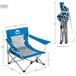 Aktive Silla de playa plegable Aktive Silla de playa plegable Azul