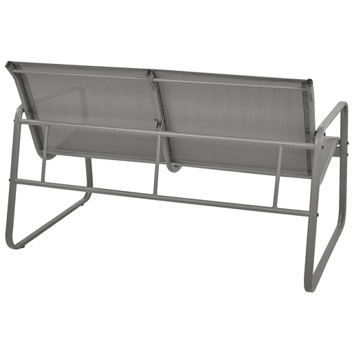 Beliani Conjunto lounge Aço BARREA