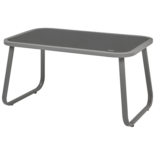 Beliani Conjunto lounge Aço BARREA