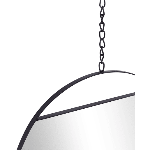 Espelho ODOS 332924 cm 807569 cm Metal Preto