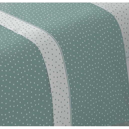Conjunto de lençóis de três peças cama 135cm Puntos Aqua Donegal Collections