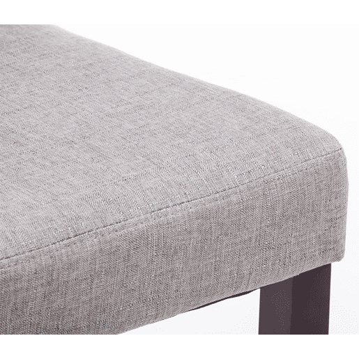 Silla de Comedor Ina en Tela Gris claro 47X41X91 cm
