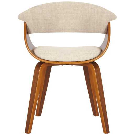 Silla Bruce tela Crema 55X60X75 cm