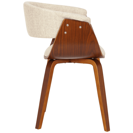 Silla Bruce tela Crema 55X60X75 cm
