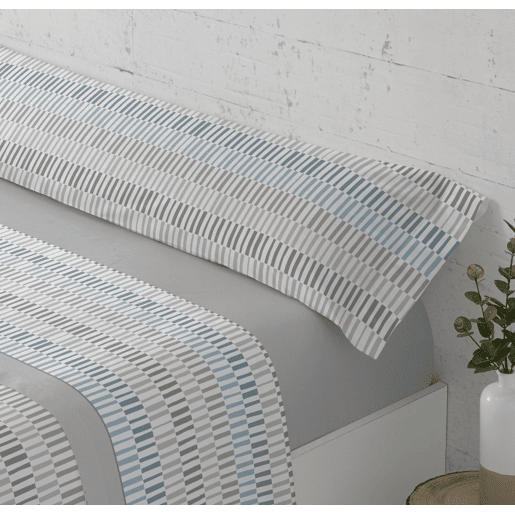 Conjunto de lençóis de três peças cama 105cm Paly Cinza Donegal Collections