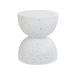 Beliani Mesa auxiliar CAORIA 40x40 Beliani Mesa auxiliar CAORIA 40x40 Blanco