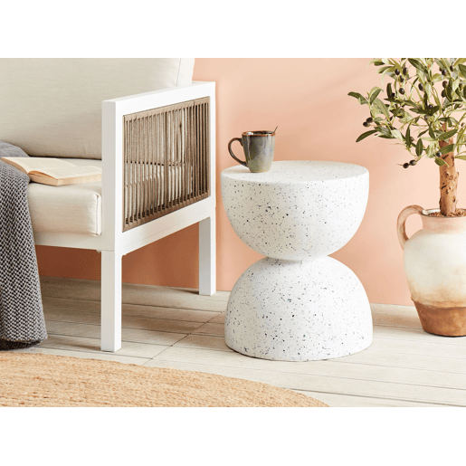 Mesa de apoio CAORIA Branco Mesa de apoio CAORIA Branco