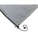 Beliani Cubierta para muebles CHUVA Beliani Cubierta para muebles CHUVA Gris