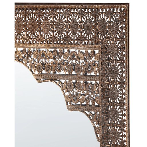 Espelho PALI 60 cm 90 cm Metal Cobre