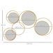 Espejo Decorativo Metal HOMCOM, hogar - decoración Espejo Decorativo Metal HOMCOM, hogar - decoración Dorado