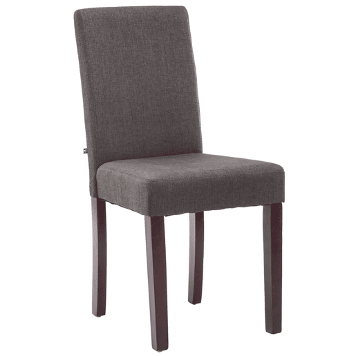 Silla de Comedor Ina en Tela Gris oscuro 47X41X91 cm