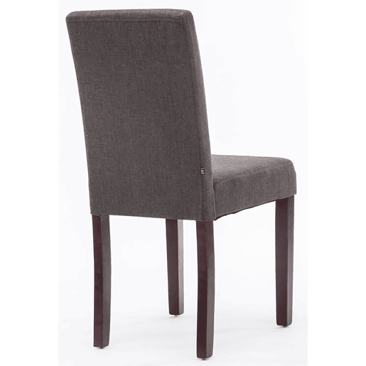 Silla de Comedor Ina en Tela Gris oscuro 47X41X91 cm