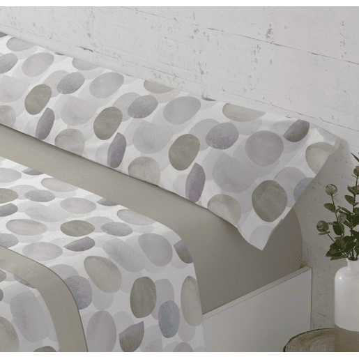 Conjunto de lençóis de três peças cama 90cm Circ Bege Donegal Collections