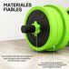 Kit de Mancuerna Plástico SPORTNOW, deportes y ocio - pesas Kit de Mancuerna Plástico SPORTNOW, deportes y ocio - pesas Verde