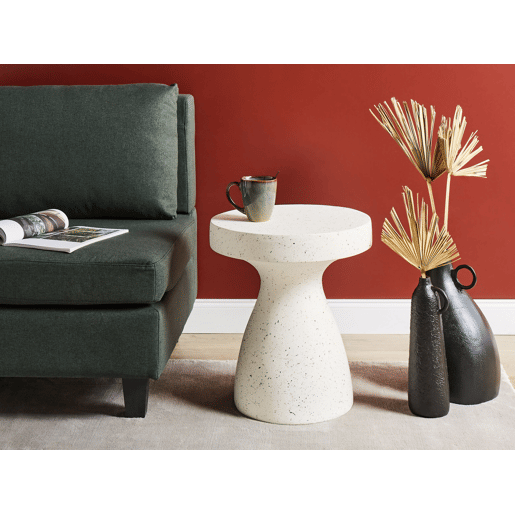 Mesa de apoio BIVIERE Branco creme