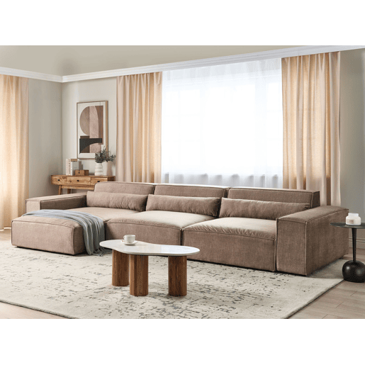 Beliani sofá modular Poliéster HELLNAR