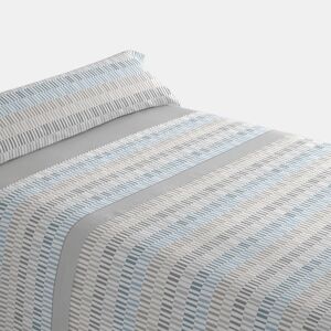 Conjunto de lençóis de três peças cama 150cm Paly Cinza Donegal Collections