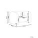 Beliani Sillón LEIREN Beliani Sillón LEIREN Beige