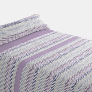 Conjunto de lençóis de três peças cama 135cm Paly Lilás Donegal Collections