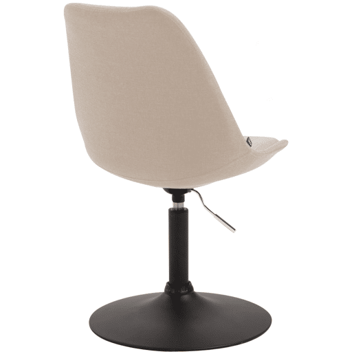Silla De Comedor Maverick En Tela Crema 57X48X76 cm