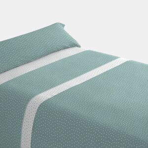 Conjunto de lençóis de três peças cama 90cm Puntos Aqua Donegal Collections