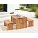 Beliani Banco Madera de acacia BELLANO Beliani Banco Madera de acacia BELLANO Madera Clara