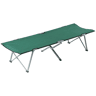 Outsunny Cama de Campismo Dobrável em Tela Oxford 600D com Estrutura Metálica Suporta até 136 kg para Praia e Caminhadas 193x64x40 cm Verde
