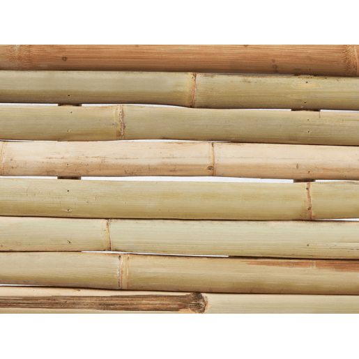 Conjunto de 2 bancos de jardim TINDARI 180 cm Madeira de bambu Castanho claro