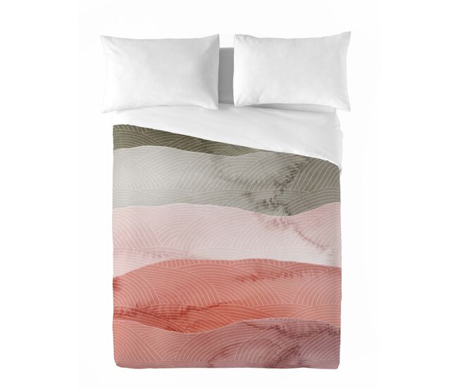 Sandal - funda nórdica estampada cama 90 - algodón extrasuave - incluye 1 funda de almohada - ocean red