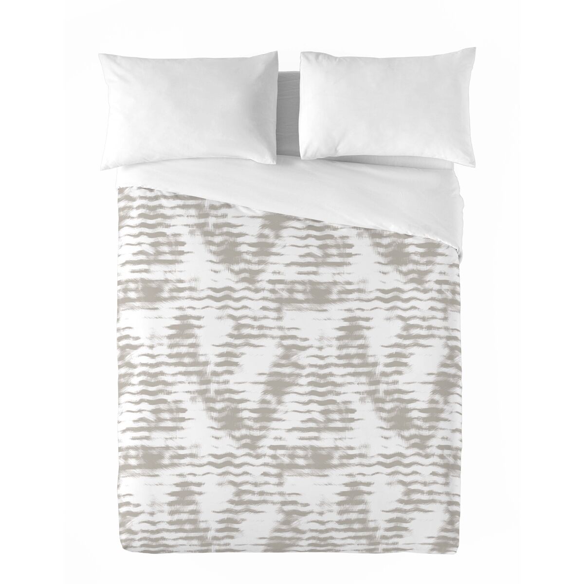 SANDAL - Funda Nórdica Estampada de Algodón Extrasuave WAVES STONE