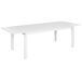 Beliani Mesa de jardín SKALOMA 90x180 Beliani Mesa de jardín SKALOMA 90x180 Blanco