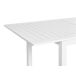 Beliani Mesa de jardín SKALOMA 90x180 Beliani Mesa de jardín SKALOMA 90x180 Blanco