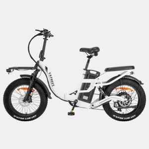 E-bike FAFREES F20 X-MAX | 750W | 48V30AH | Alcance de 180KM | Cor Branca