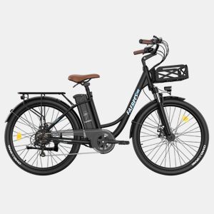 E-bike FAFREES F26 Lasting | 250W | 36V20.3Ah | Alcance de 160KM | Preto