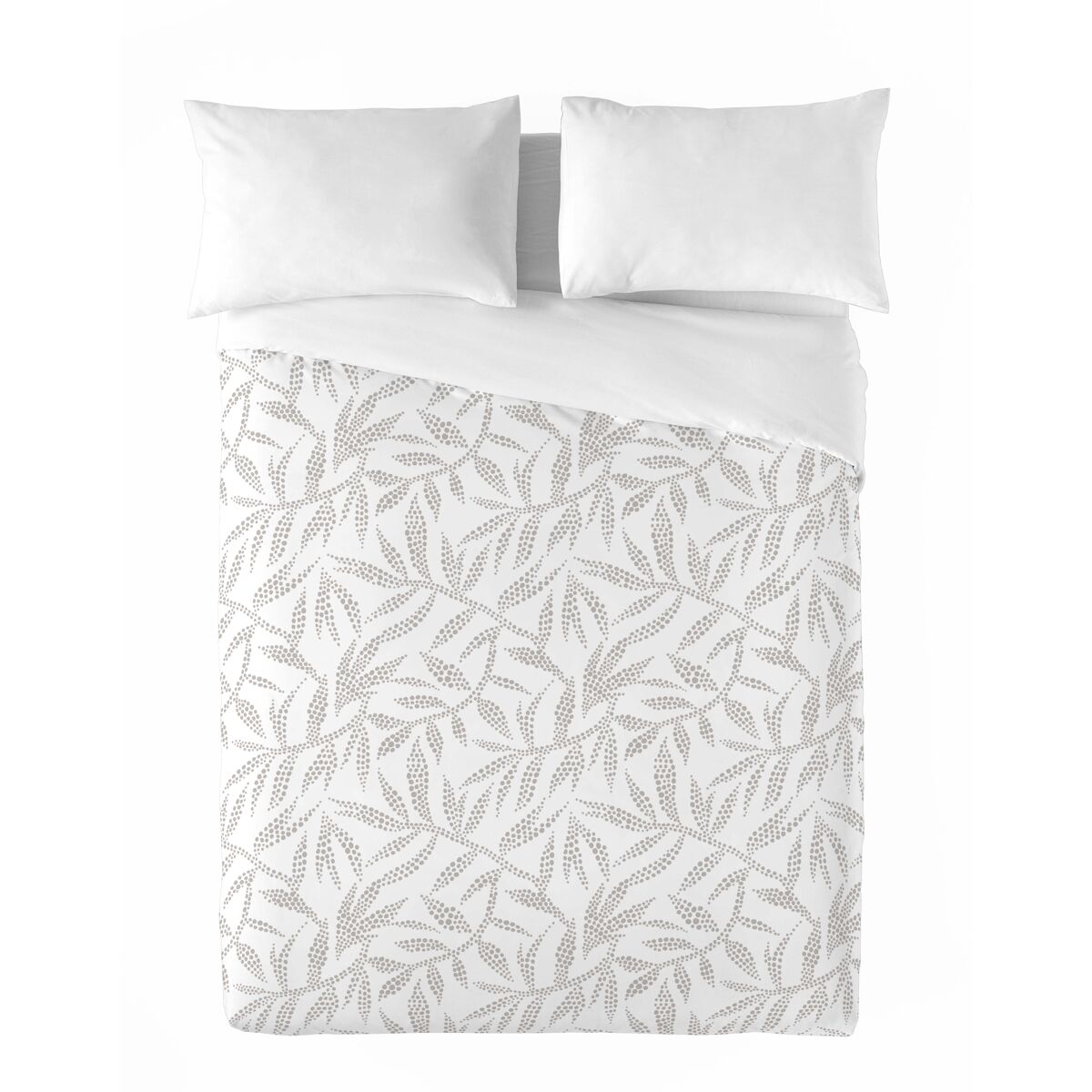 Sandal - funda nórdica estampada cama 180 - algodón extrasuave - incluye 2 fundas de almohada - wakia stone