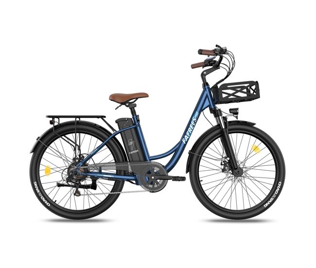 E-bike fafrees f26 lasting | potencia 250w | autonomía 160km | azul