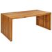 Beliani Mesa de jardín SULZANO Beliani Mesa de jardín SULZANO Madera Clara
