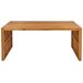 Beliani Mesa de jardín SULZANO Beliani Mesa de jardín SULZANO Madera Clara