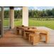 Beliani Conjunto de comedor BELLANO Beliani Conjunto de comedor BELLANO Madera Clara