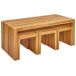 Beliani Conjunto de comedor BELLANO Beliani Conjunto de comedor BELLANO Madera Clara