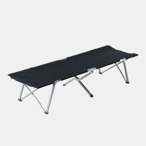 Outsunny Cama de Campismo Dobrável de Tela Oxford 600D com Estrutura Metálica Suporta até 136 kg para Praia e Caminhadas 193x64x40 cm Preto