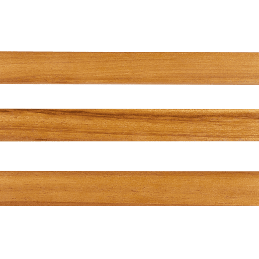 Conjunto de 3 tamboretes de jardim BELLANO Madeira de acácia Castanho