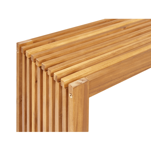 Mesa de centro de jardim BELLANO 150 cm 35 cm Madeira de acácia Castanho