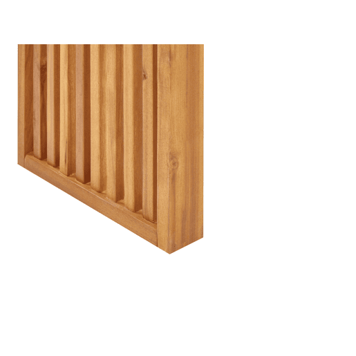 Mesa de centro de jardim BELLANO 150 cm 35 cm Madeira de acácia Castanho